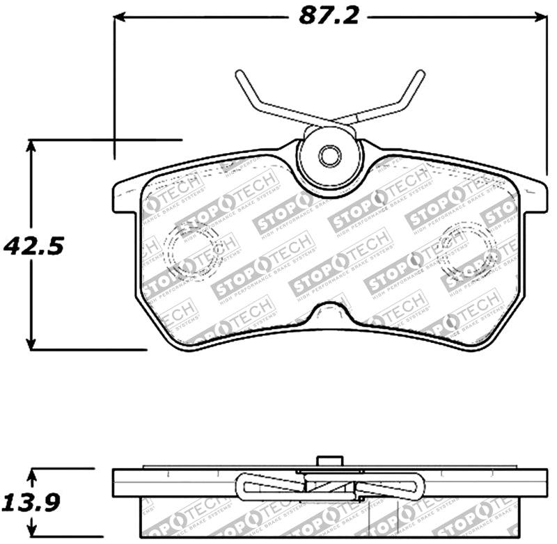 StopTech Performance Brake Pads - Torque Motorsport