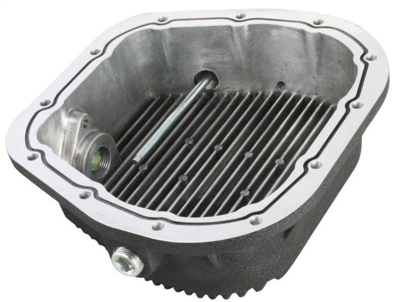 aFe Power Rear Diff Cover (Machined) 12 Bolt 9.75in 97-16 Ford F-150 w/ Gear Oil 4 QT - Torque Motorsport