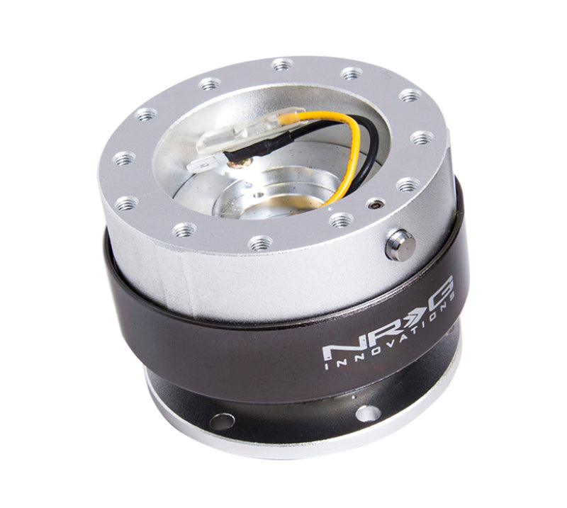 NRG Quick Release Gen 2.0 - Silver Body / Titanium Chrome Ring - Torque Motorsport