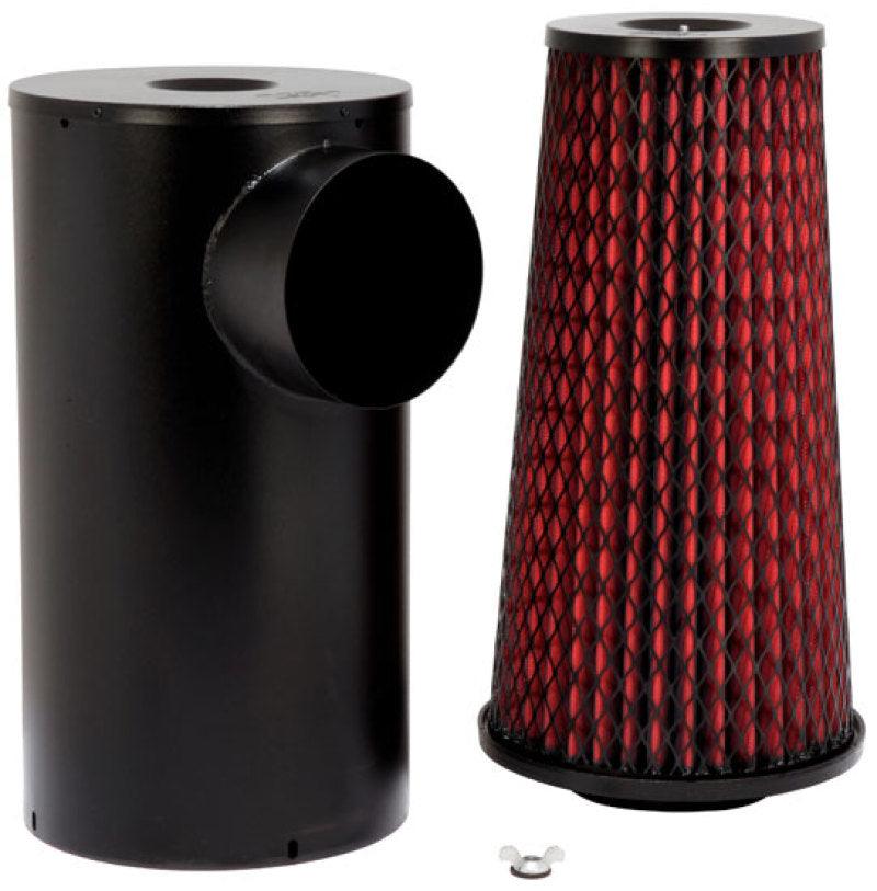 K&N Replacement Canister w/ Air Filter 9-3/4in D 18-7/8in H - HDT - Torque Motorsport