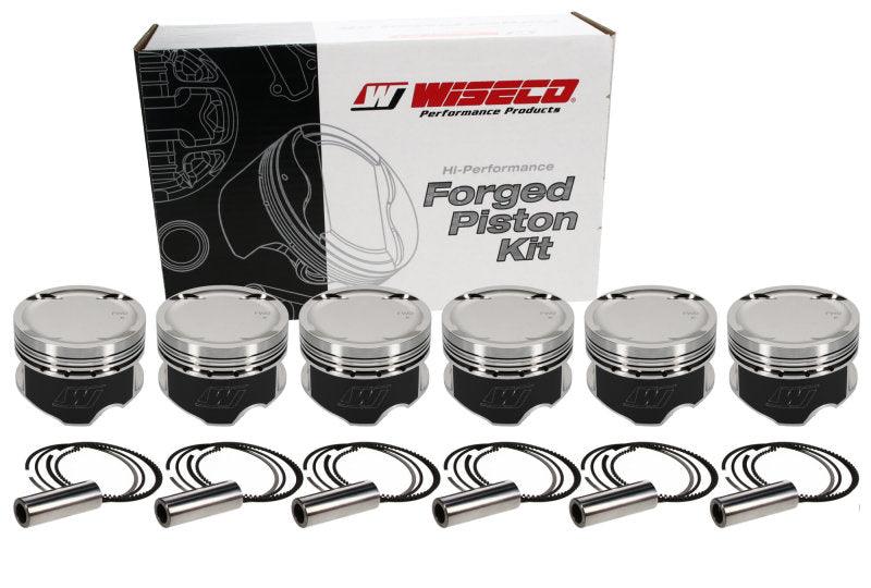 Wiseco Nissan VG30 Turbo -9cc 1.260 X 88MM Piston Shelf Stock Kit - Torque Motorsport