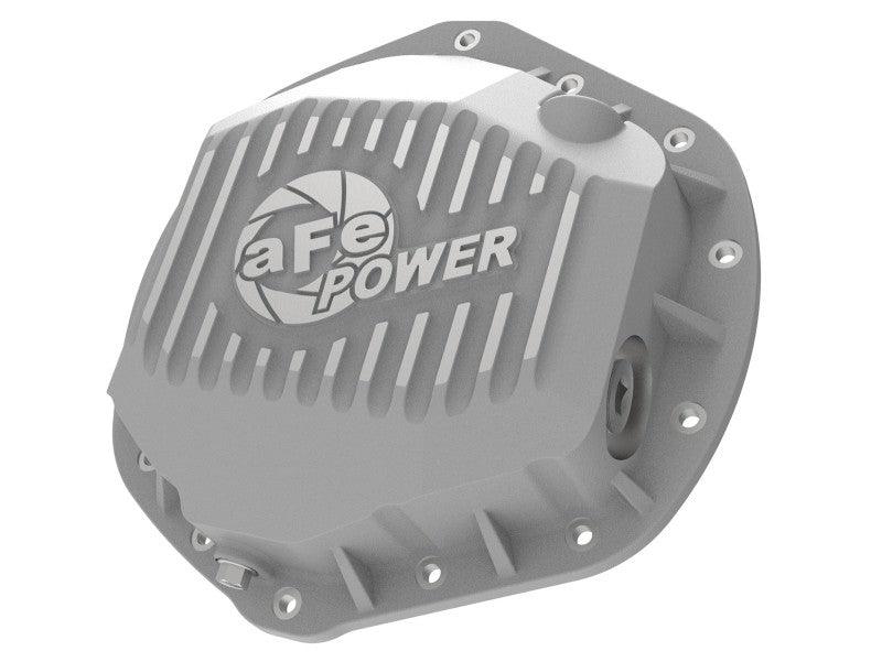 aFe Power Pro Series Rear Differential Cover Raw w/ Machined Fins 14-18 Dodge Ram 2500/3500 - Torque Motorsport