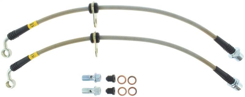 StopTech Stainless Steel Front Brake Lines 98-07 Toyota Land Cruiser - Torque Motorsport