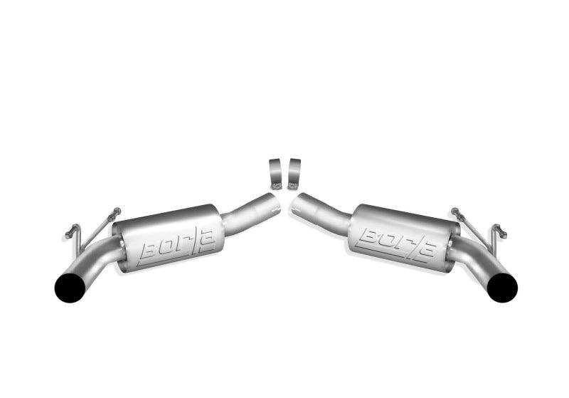 Borla 2010 Camaro 6.2L ATAK Exhaust System w/o Tips works With Factory Ground Effects Package (rear - Torque Motorsport