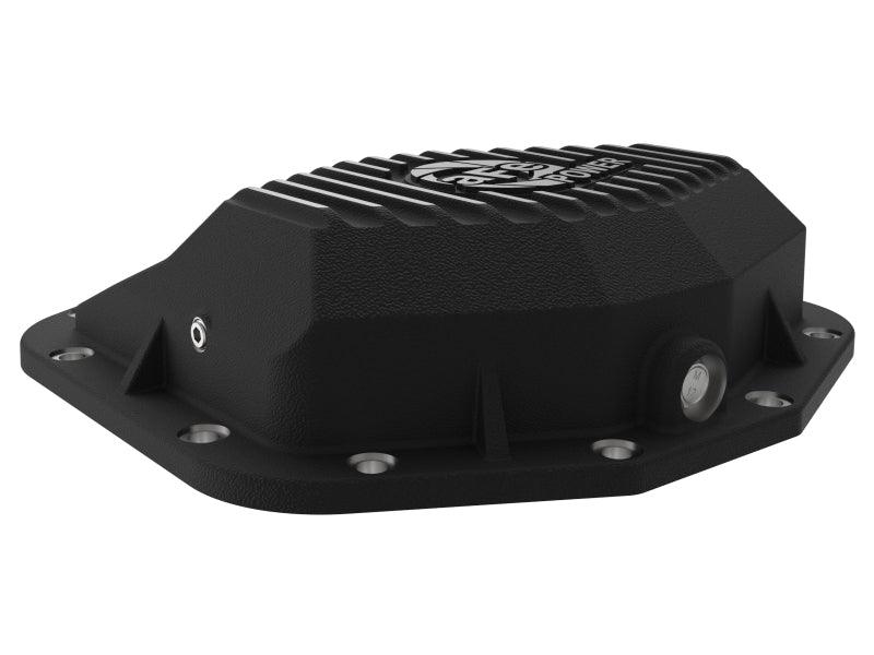 aFe POWER 21-22 Ram 1500 TRX Hemi V8 6.2L (sc) PRO Series Rear Differential Cover Black w/ Machined - Torque Motorsport