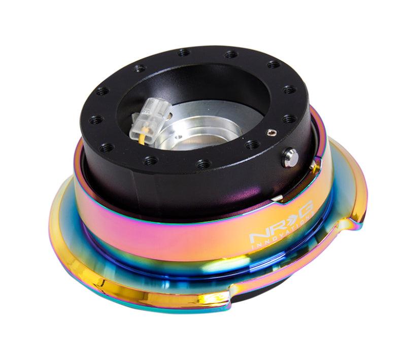 NRG Quick Release Gen 2.8 - Black Body / Neochrome Ring - Torque Motorsport