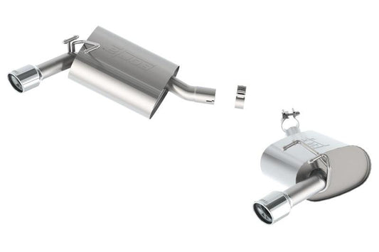 Borla 14-15 Chevy Camaro 3.6L V6 RWD Single Split Rr Exit Touring Exhaust (rear section only) - Torque Motorsport