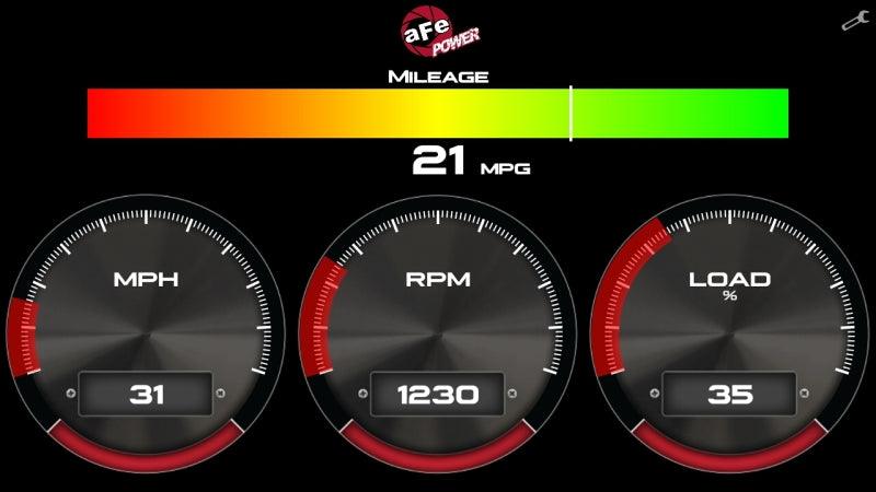 aFe AGD Advanced Gauge Display Digital 5.5in Monitor 08-18 Dodge/RAM/Ford/GM Diesel Trucks - Torque Motorsport