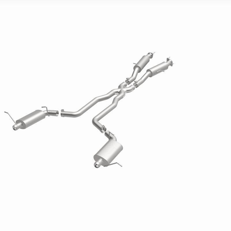 MagnaFlow 12 Jeep Grand Cherokee V8 6.4L Dual Split Rear Exit Stainless Cat Back Performance Exhaust - Torque Motorsport