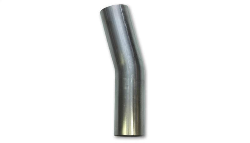 Vibrant 1.75in O.D. T304 SS 15 deg Mandrel Bend 4in x 4in leg lengths (1.75in Centerline Radius) - Torque Motorsport