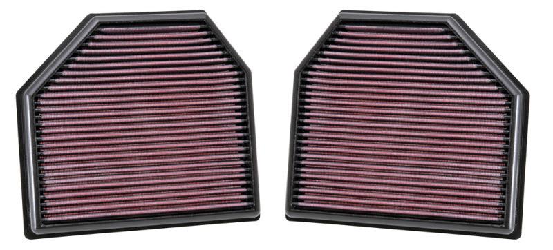 K&N Replacement Air Filter for 11-14 BMW M5/M6 4.4L V8 / 2015 M4/M3 3.0L I6 (2 per box) - Torque Motorsport