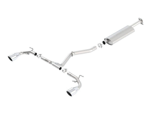 Borla 13-15 Scion FR-S 2.0L 4cyl 6spd / 13 Subaru BRZ 2.0L 4cyl 6spd SS Catback Exhaust - Torque Motorsport