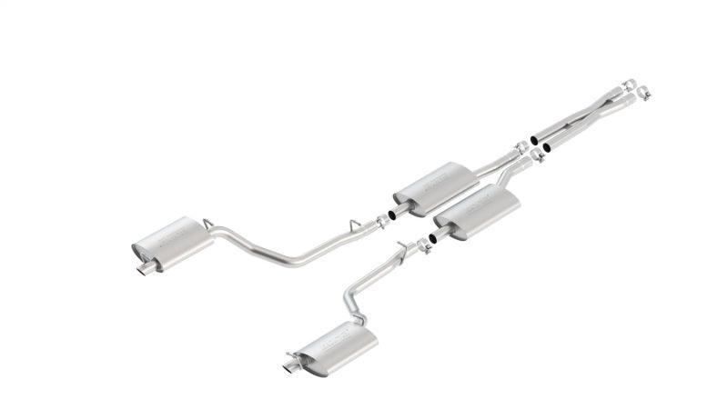 Borla 11-14 Dodge Charger SE / 11-14 Chrysler 300 Ltd/Base/12 300 S X-Pipe Touring Catback Exhaust - Torque Motorsport