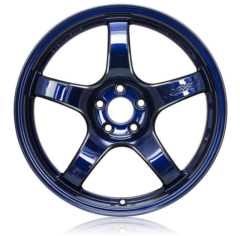 Gram Lights 57CR 18x9.5 +12 5x114.3 Eternal Blue Wheel - Torque Motorsport