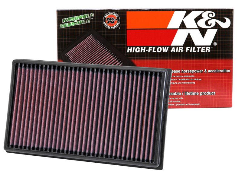 K&N Replacement Air FIlter 12-13 VW Golf VII 1.6L/2.0L DSL / 13 Audi A3 1.6L/2.0L DSL/13 A3 1.8L F/I - Torque Motorsport