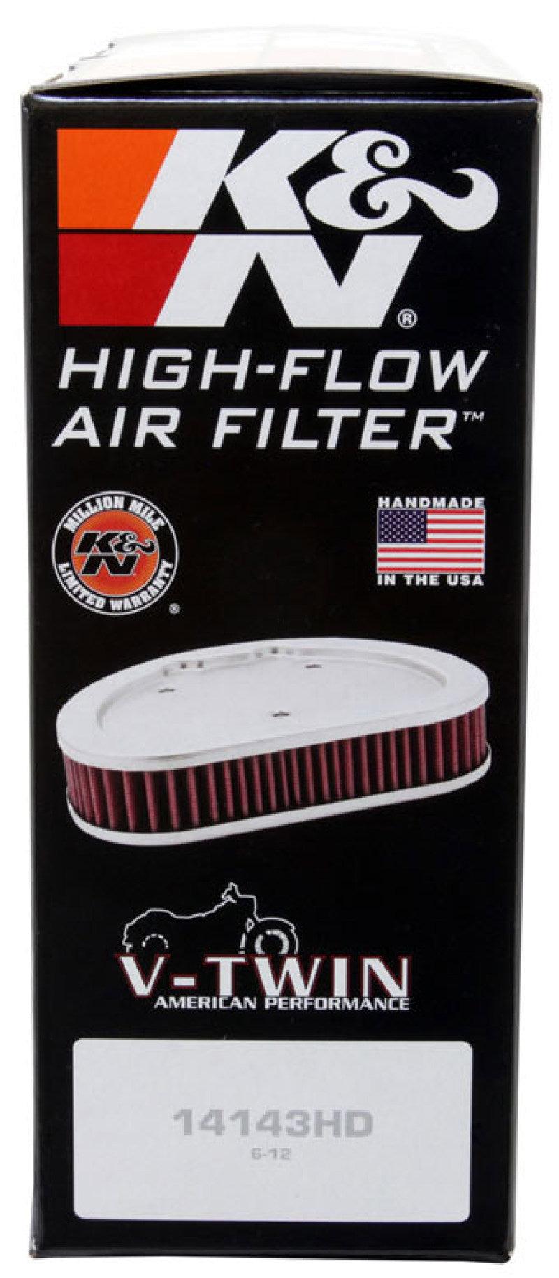 K&N Universal 7in OD / 5in ID / 1.938in H Round Replacement Air Filter - Torque Motorsport