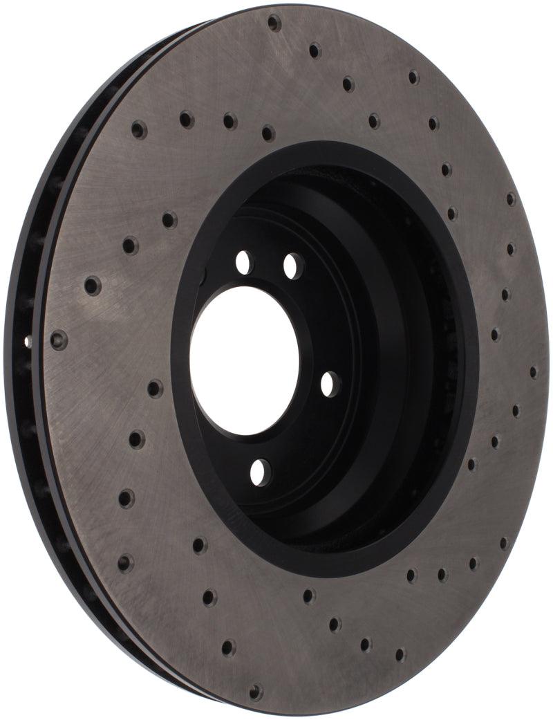 StopTech 07-10 BMW 335i Cross Drilled Right Front Rotor - Torque Motorsport