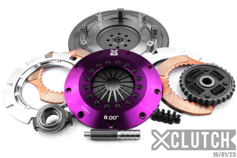 XClutch 15-17 Subaru WRX Base 2.0L 8in Twin Sprung Ceramic Clutch Kit