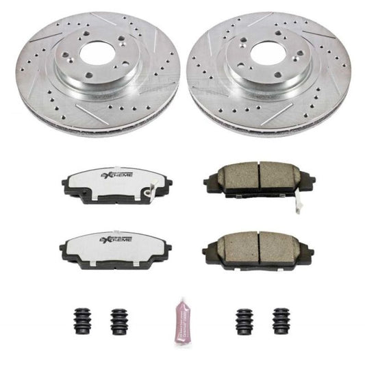 Power Stop 02-06 Acura RSX Front Z26 Street Warrior Brake Kit