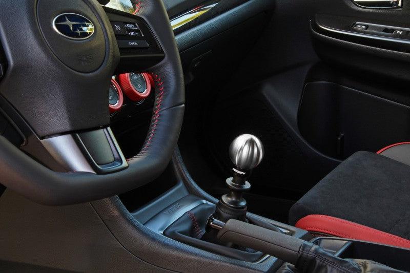 Perrin 15-22 Subaru WRX 2.0in. SS Ball Shift Knob (w/Rattle Fix) - Brushed - Torque Motorsport