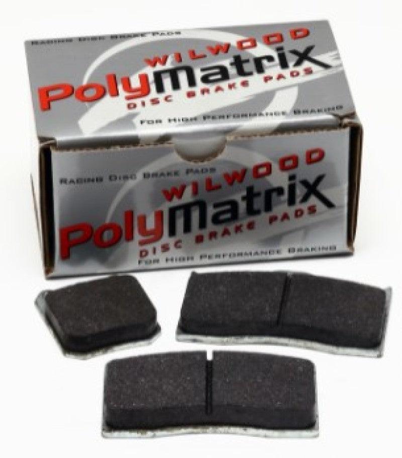 Wilwood PolyMatrix Pad Set - 6812 E DLS DLS Floater DPS 3 Hole - Torque Motorsport