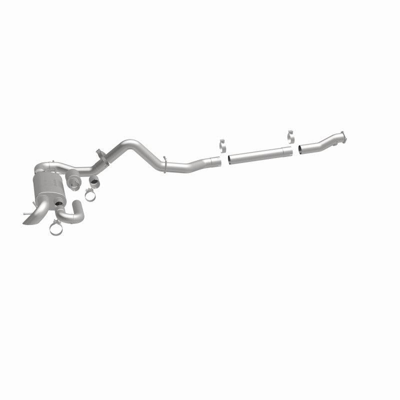 MagnaFlow 2021 Ford Bronco Overland Series Cat-Back Exhaust w/ Single Straight Driver Exit- No Tip - Torque Motorsport