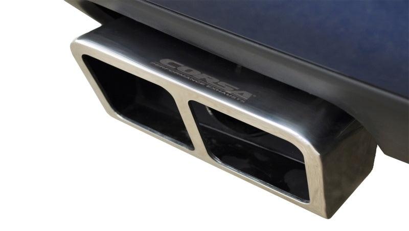 Corsa 11-13 Dodge Challenger SRT-8 6.4L V8 Auto Polished Xtreme Cat-Back Exhaust - Torque Motorsport