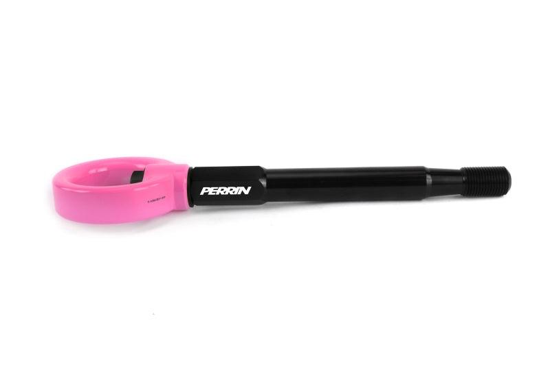 Perrin 2022 Subaru WRX / 18-21 Crosstrek / 14-21 Forester Tow Hook Kit (Front) - Hyper Pink - Torque Motorsport