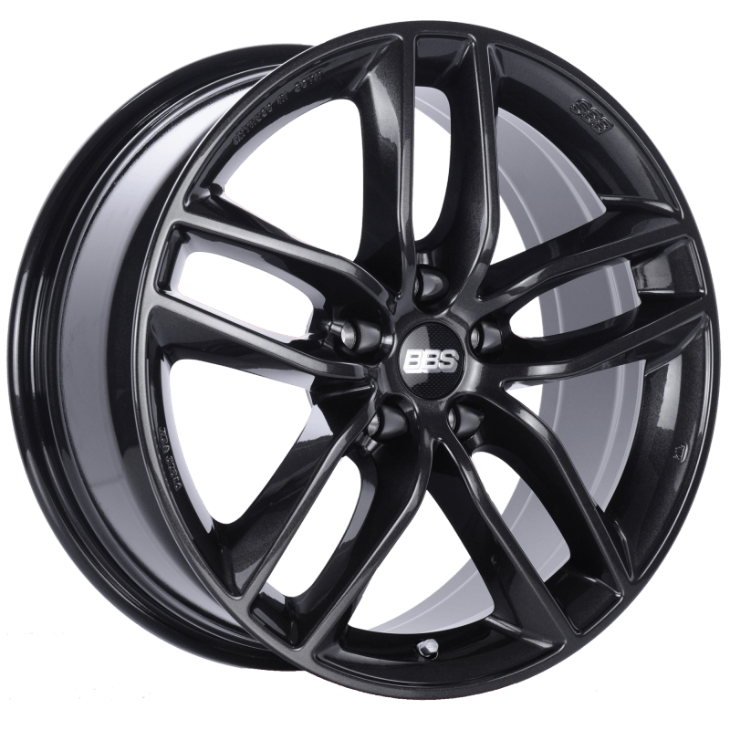 BBS SX 17x7.5 5x112 ET45 Crystal Black Wheel -82mm PFS/Clip Required - Torque Motorsport