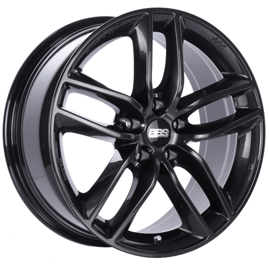 BBS SX 17x7.5 5x112 ET45 Crystal Black Wheel -82mm PFS/Clip Required - Torque Motorsport