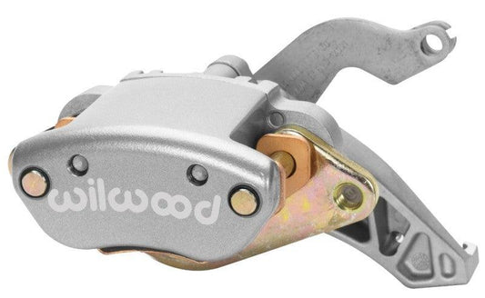 Wilwood Caliper-MC4 Mechanical-R/H - Silver No Logo 1.19in Piston .81in Disc - Torque Motorsport