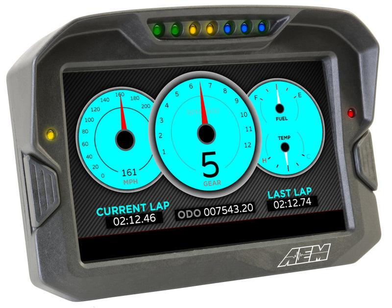 AEM CD-7 Non Logging Race Dash Carbon Fiber Digital Display (CAN Input Only) - Torque Motorsport