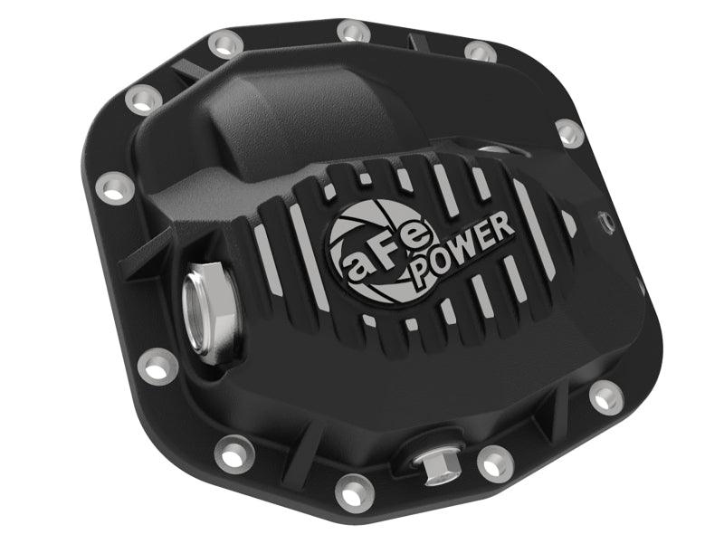 aFe Pro Series Front Differential Cover Black 2018+ Jeep Wrangler (JL) V6 3.6L (Dana M186) - Torque Motorsport