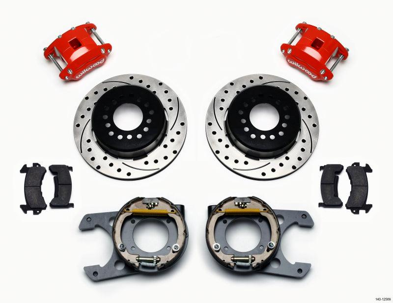 Wilwood D154 P/S Park Brake Kit Chevy C-10 2.42 Offset 5-lug - Torque Motorsport