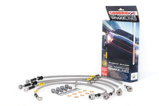 Goodridge 17-18 Honda Civic Hatchback SS Brake Lines - Torque Motorsport