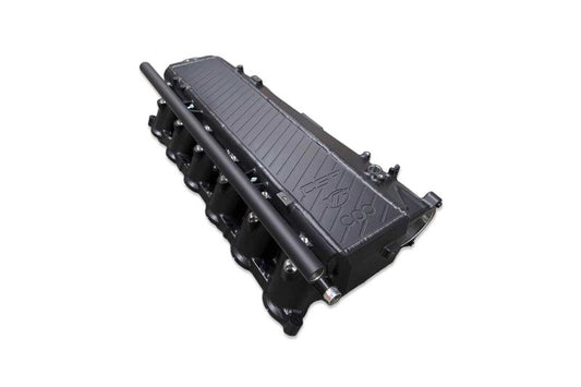 CSF Toyota A90/A91 Supra/ BMW G-Series B58 Charge-Air Cooler Manifold- Black - Torque Motorsport