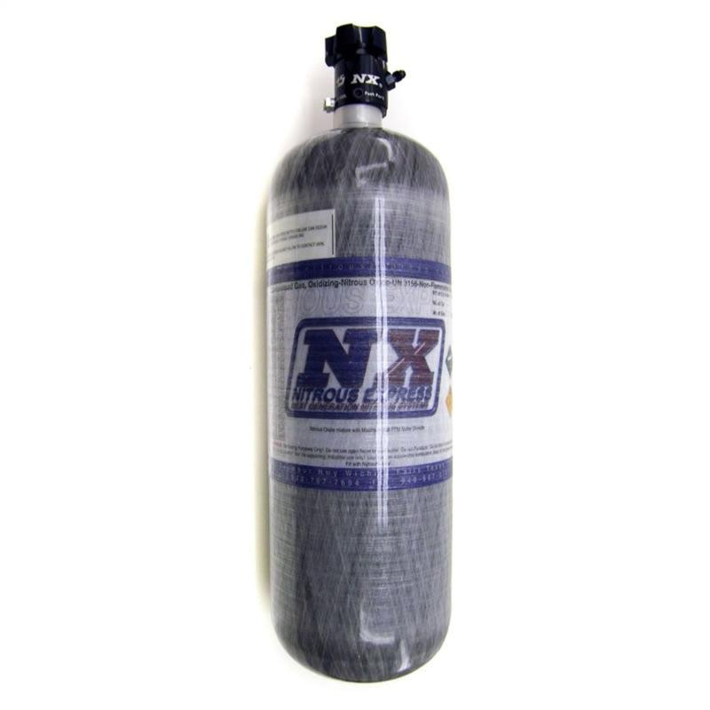 Nitrous Express Composite Bottle w/Lightning 500 Valve (6.79 Dia x 23.25 Tall) - Torque Motorsport