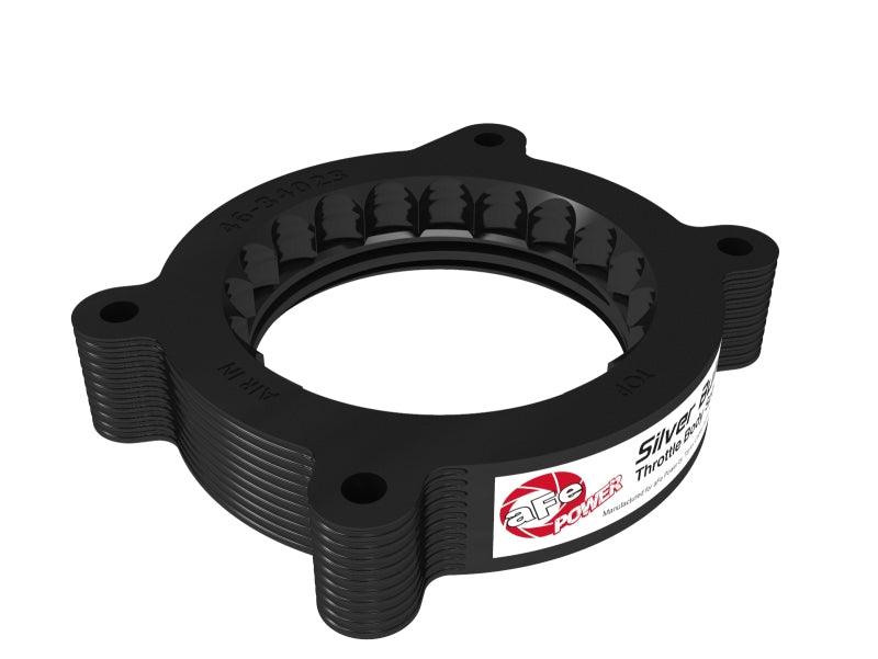 aFe 2020 Vette C8 Silver Bullet Aluminum Throttle Body Spacer / Works With aFe Intake Only - Black - Torque Motorsport