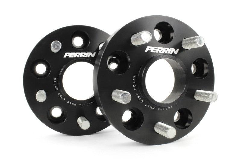 Perrin 17-18 Honda Civic Type R 64.1mm Hub 5x120 27mm Wheel Spacers (One Pair) - Torque Motorsport