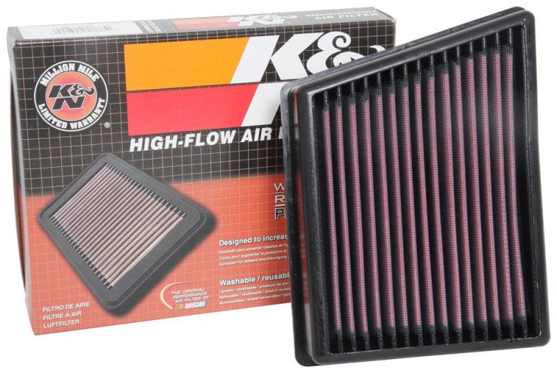 K&N 17-18 Ford Fiesta VII L4-1.0L F/I Drop In Air Filter - Torque Motorsport