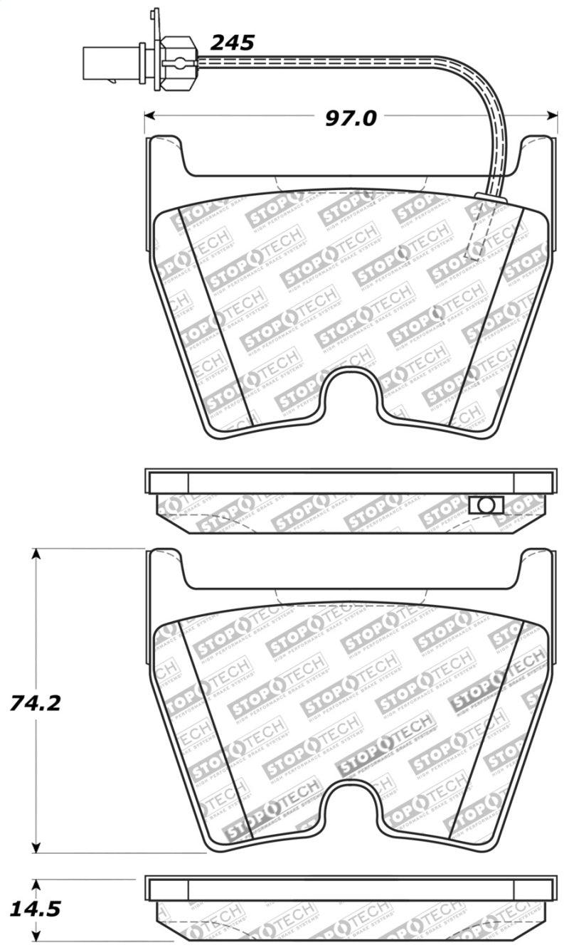 StopTech Performance Brake Pads - Torque Motorsport