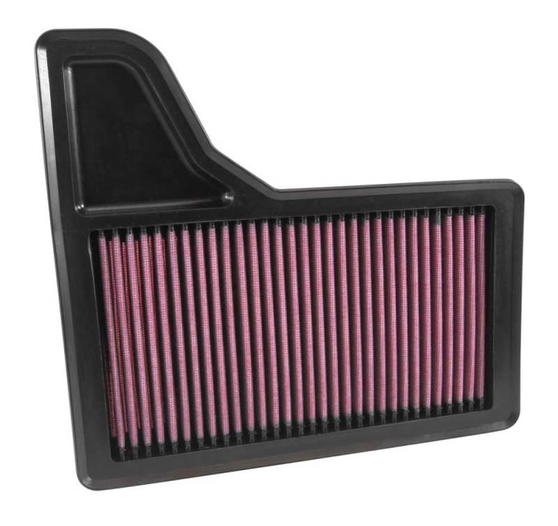 K&N Replacement Panel Air Filter for 2015 Ford Mustang 2.3L L4/3.7L V6/5.0L V8 - Torque Motorsport