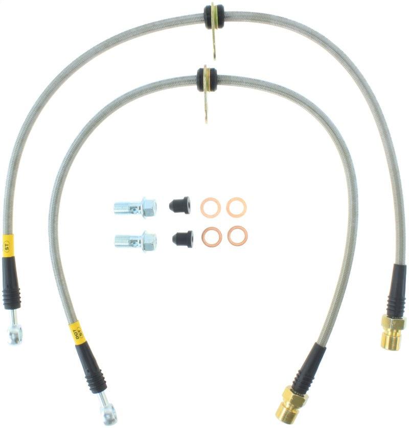 StopTech 10+ Camaro SS V8 Stainless Steel Rear Brake Lines - Torque Motorsport