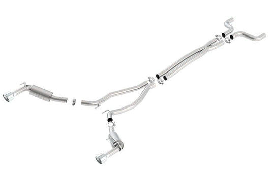 Borla 14-15 Chevy Camaro SS 6.2L V8 Single Split Rear Exit ATAK Catback Exhaust - Torque Motorsport