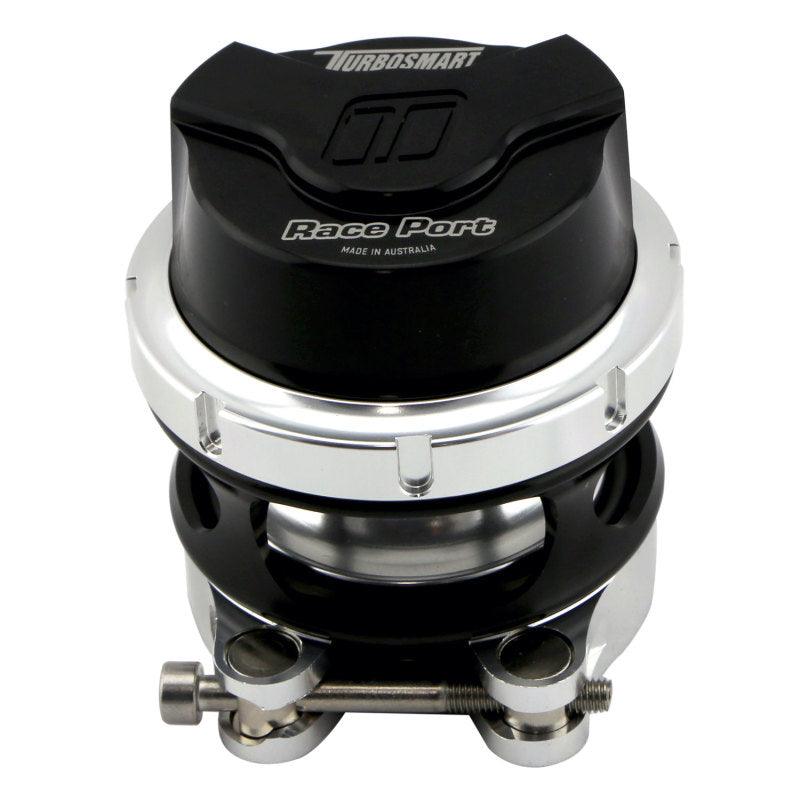 Turbosmart Raceport Gen-V Universal - Black (No Weld Flange) Female (Fits Competitors Flange) - Torque Motorsport