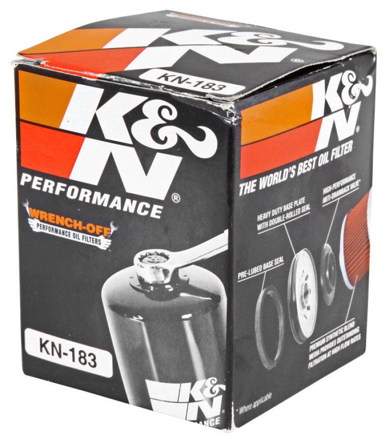 K&N Piaggio 2.156in OD x 3.063in Height Oil Filter - Torque Motorsport