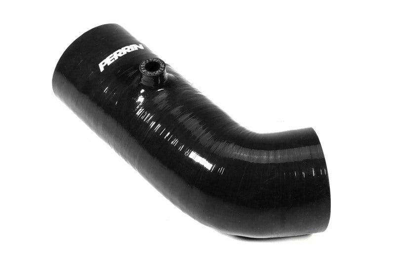 Perrin 22-23 Subaru BRZ/Toyota GR86 Silicone Inlet Hose (3in. ID / SS Wire) - Black - Torque Motorsport