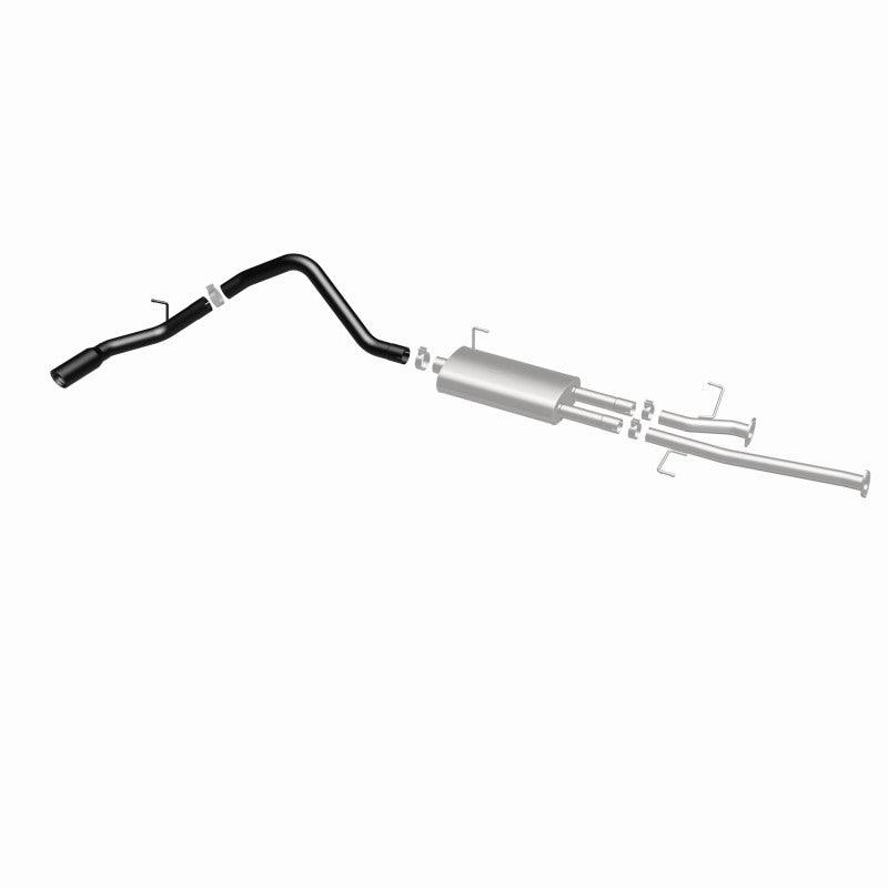 MagnaFlow Cat-Back Exhaust 14-16 Toyota Tundra V8 4.6/5.7L 3in SS Black Tips Single Side Exit - Torque Motorsport