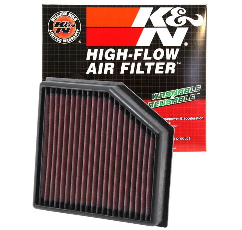 K&N Replacement Air Filter for 13 Dodge Dart 1.4L/2.0L L4 - Torque Motorsport