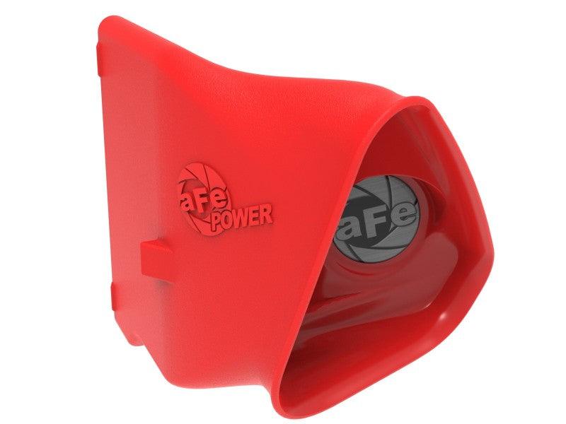 aFe Power 15-20 Ford Mustang 2.3l L4/3.7l V6/5.0l V8 Dynamic Air Scoop - Red - Torque Motorsport